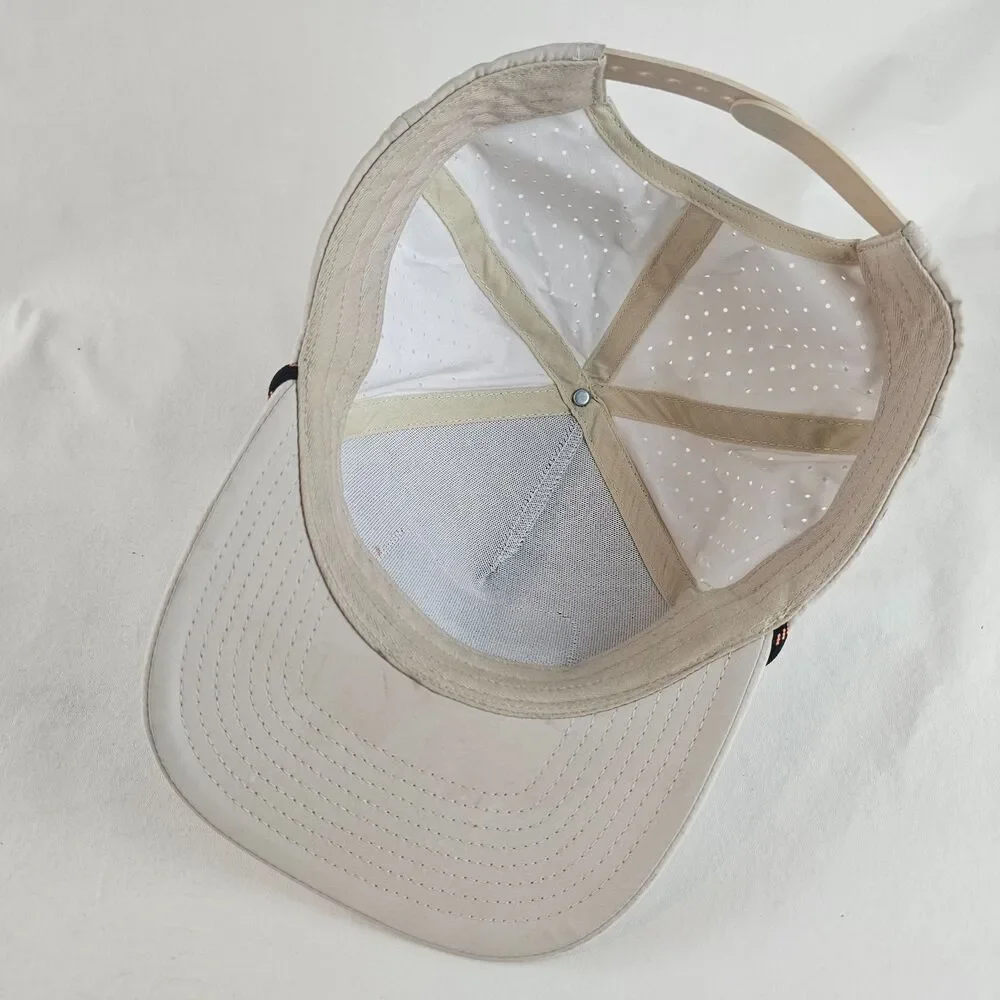 Shank It Golf Hat Snapback Rope Cap Adjustable Performance Golf Bomb Desert